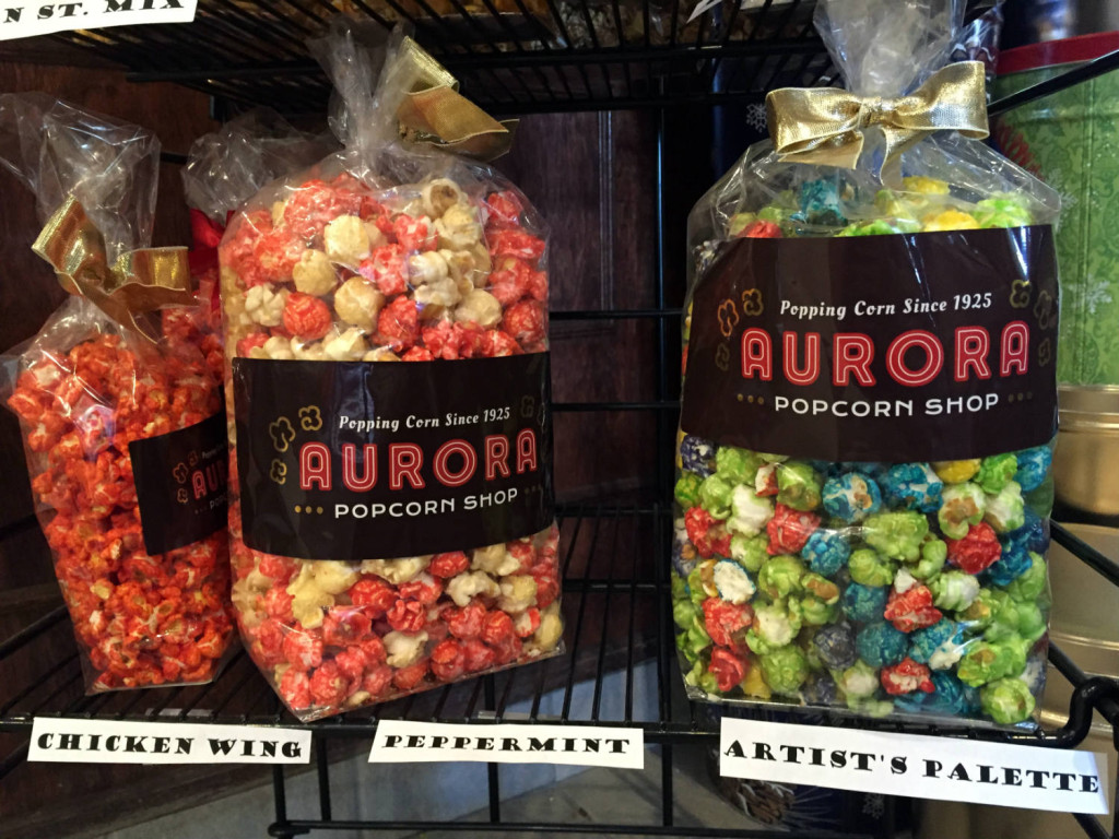 Aurora Popcorn Flavors in East Aurora, New York