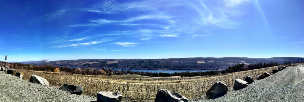 Panoramic of Keuka Lake