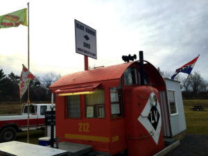 The Black Diamond Diner in Covert, New York - World's Smallest Railroad Diner