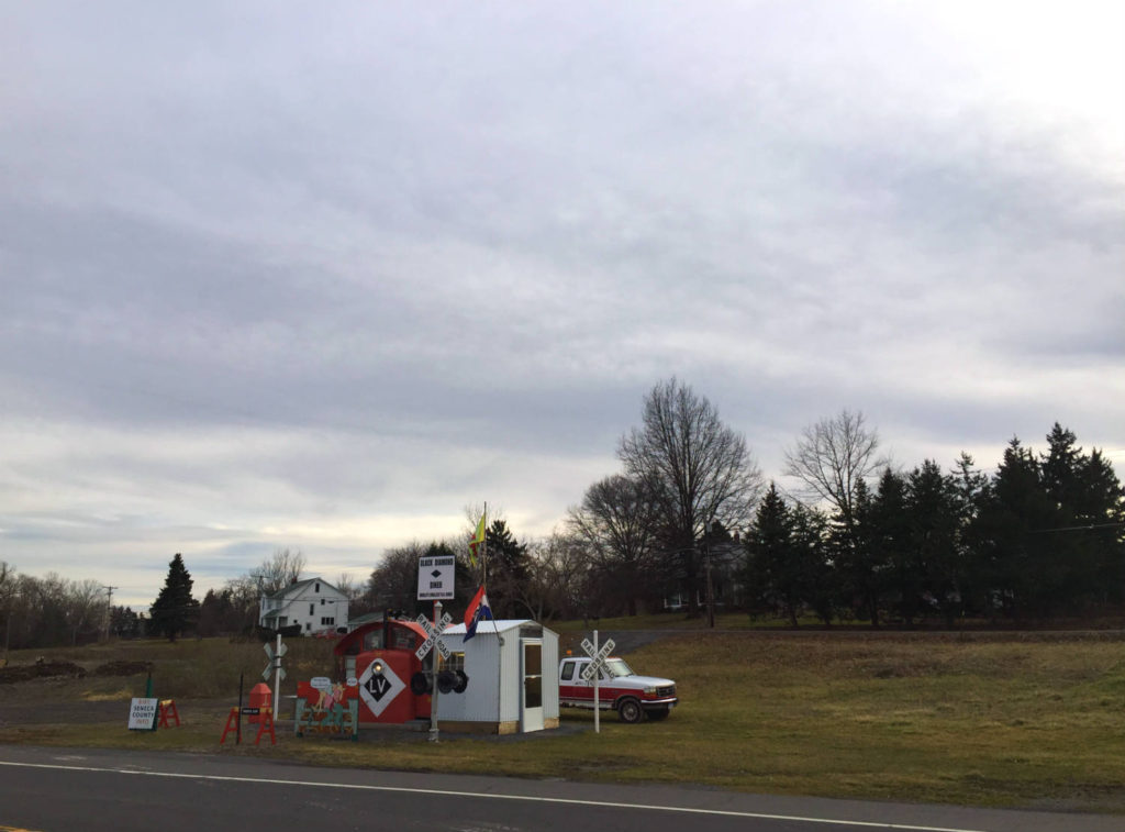 The Black Diamond Diner in Covert, New York - World's Smallest Railroad Diner