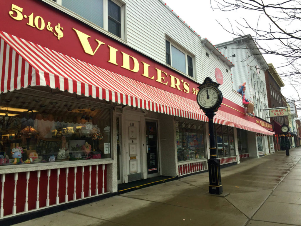 Vidler's Five and Ten in East Aurora, New York