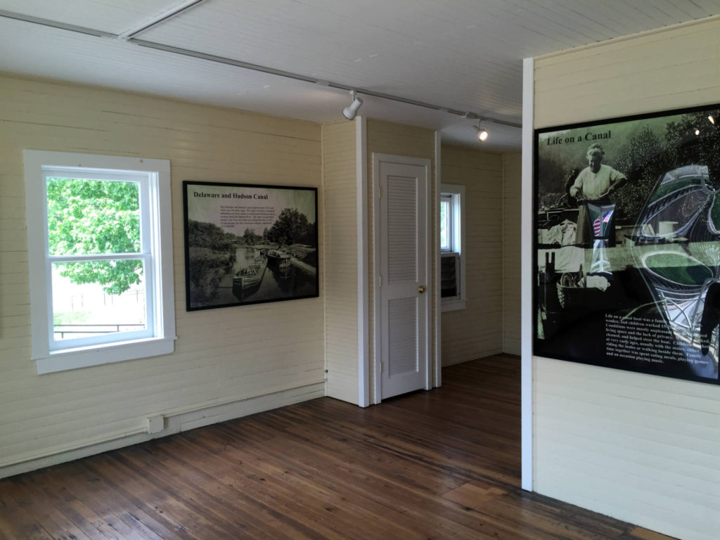 Inside the Toll House on Delaware River