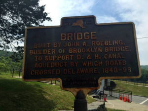 Roebling's Bridge Historical Sign