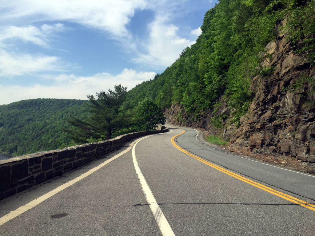 Hawk's Nest on Route 97 in Port Jervis, New York