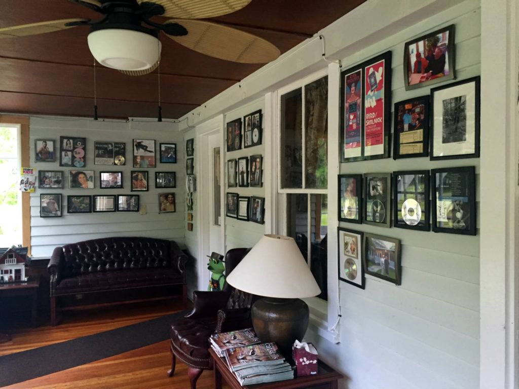 Wall of Fame at Lazy Pond Bed and Breakfast