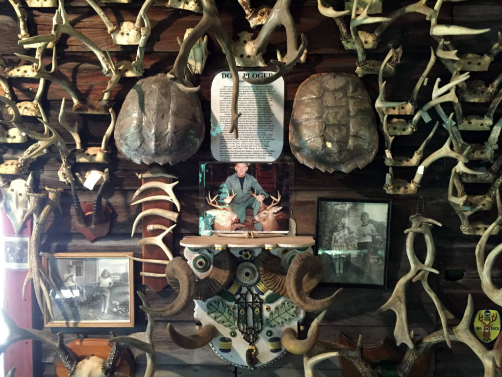 Exhibit at the Antler Shed in West Valley