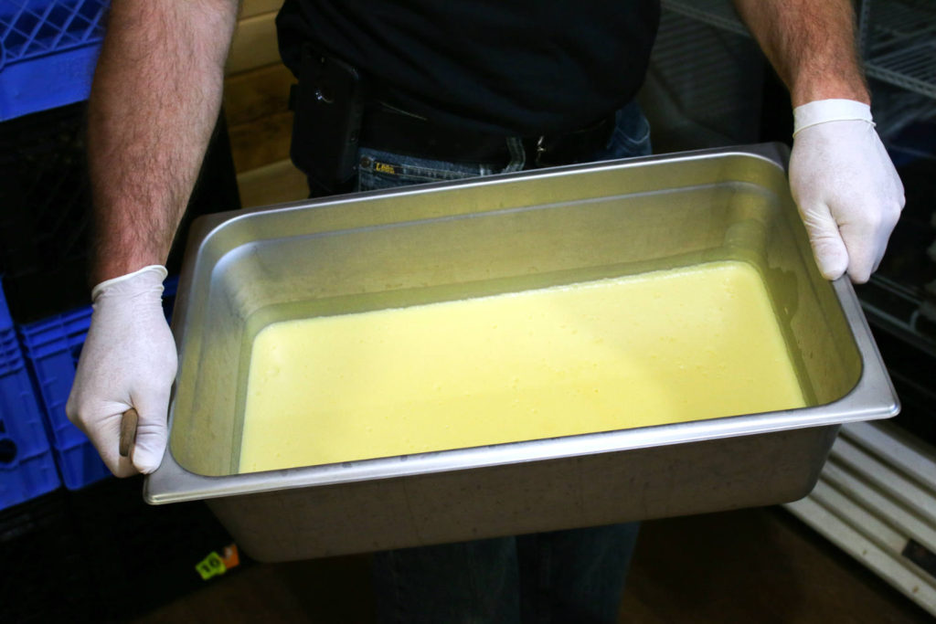 Custard at Spotted Duck Creamery in Penn Yan, New York