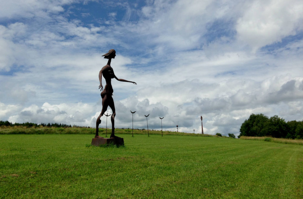 Griffis Sculpture Park in East Otto, New York
