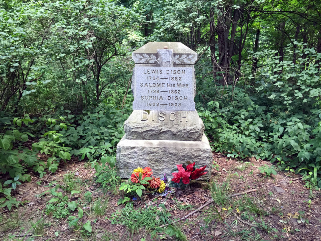 The Grave of the Ashford Hollow Witch Sophia Disch in East Otto, New York