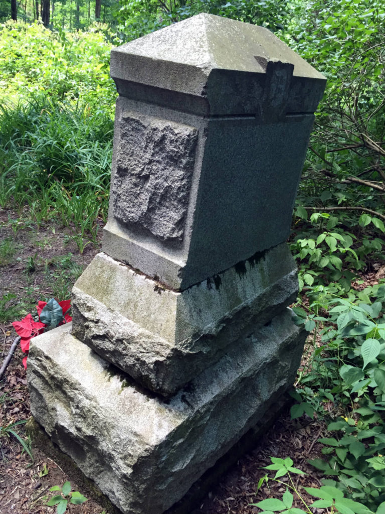The Grave of the Ashford Hollow Witch Sophia Disch in East Otto, New York