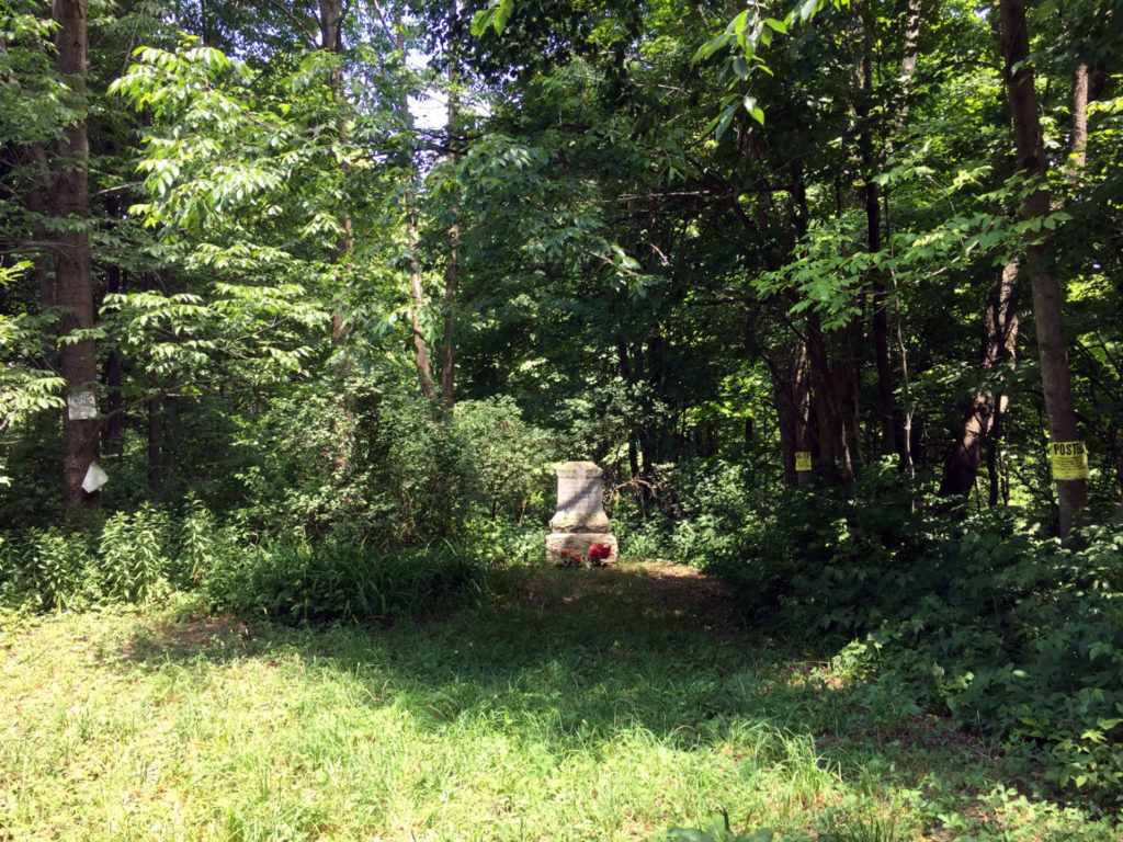 The Grave of the Ashford Hollow Witch Sophia Disch in East Otto, New York