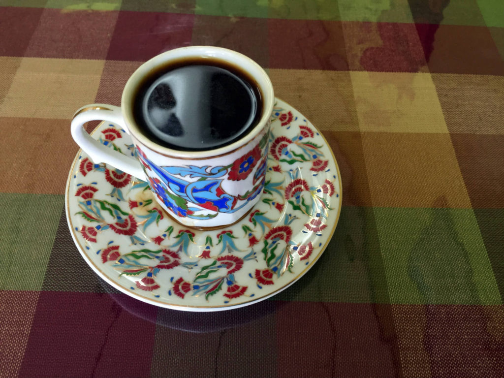 Turkish Coffee at As Evi Turkish Cuisine in Rochester, New York