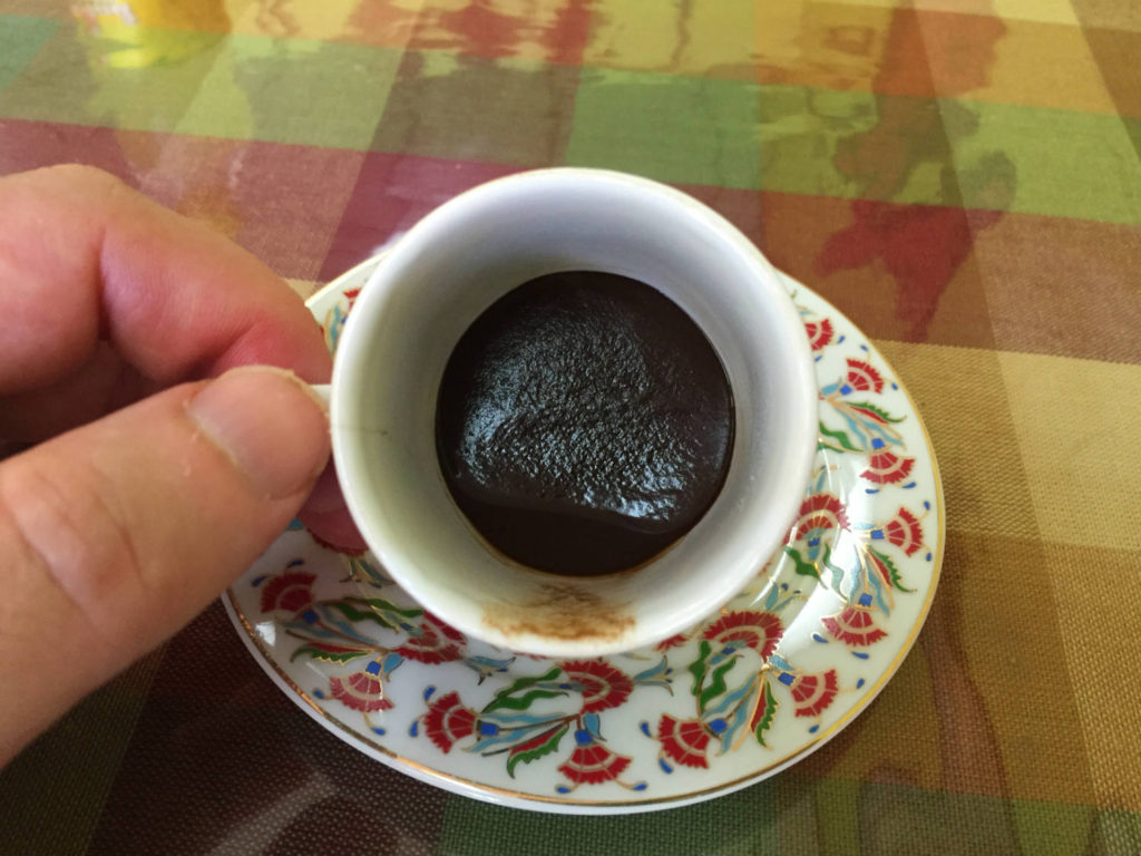 Turkish Coffee at As Evi Turkish Cuisine in Rochester, New York