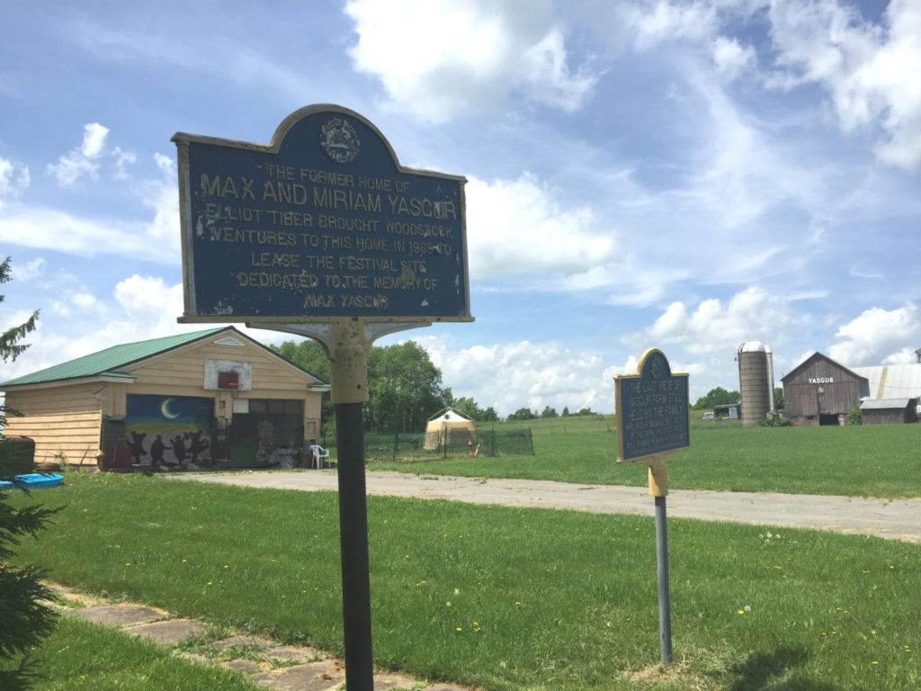 Original Homesite of Max Yasgur in Bethel, New York