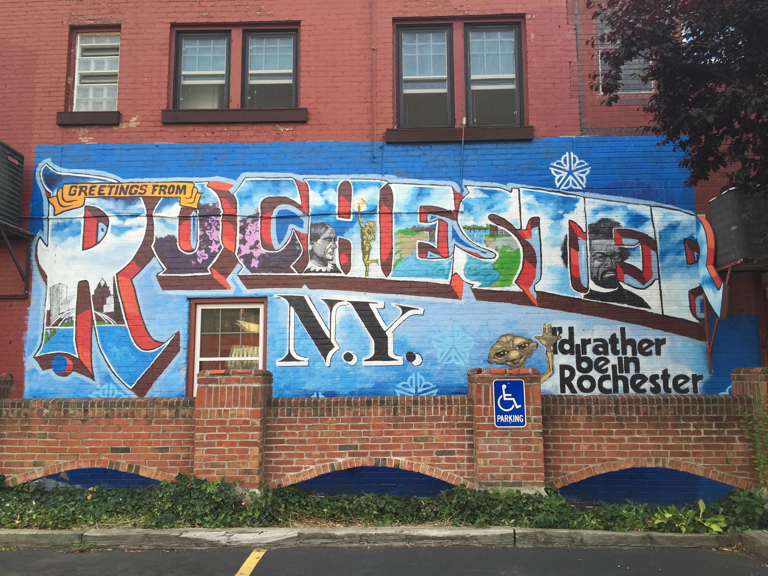 Greetings From Rochester, NY Mural