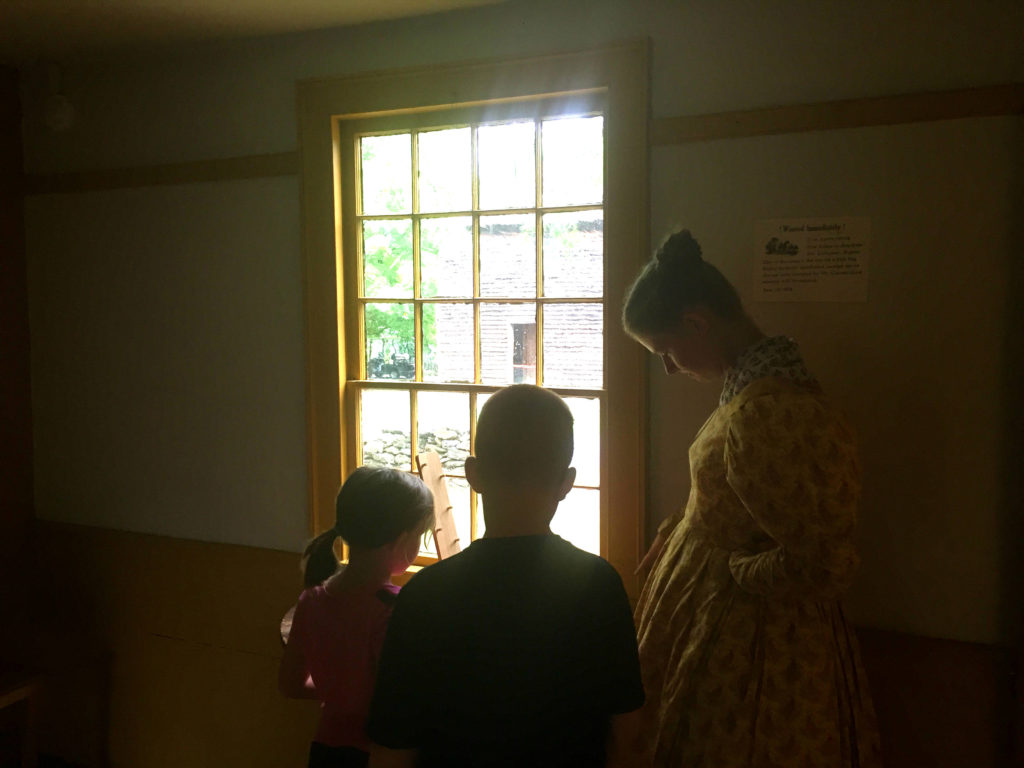 Inside the Tavern at the Genesee Country Village and Museum in Mumford, NY