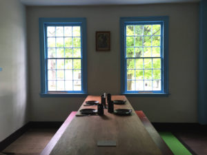 A 19th Century Table Setting at the Genesee Country Village and Museum
