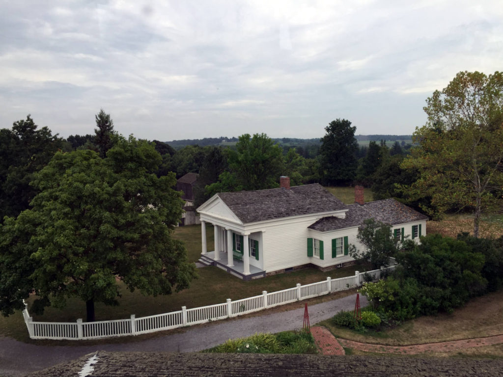 View from Above at the Genesee Country Village and Museum in Mumford, NY