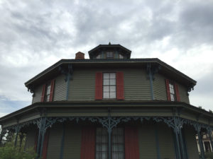 Octagon House at the Genesee Country Village and Museum in Mumford, New York
