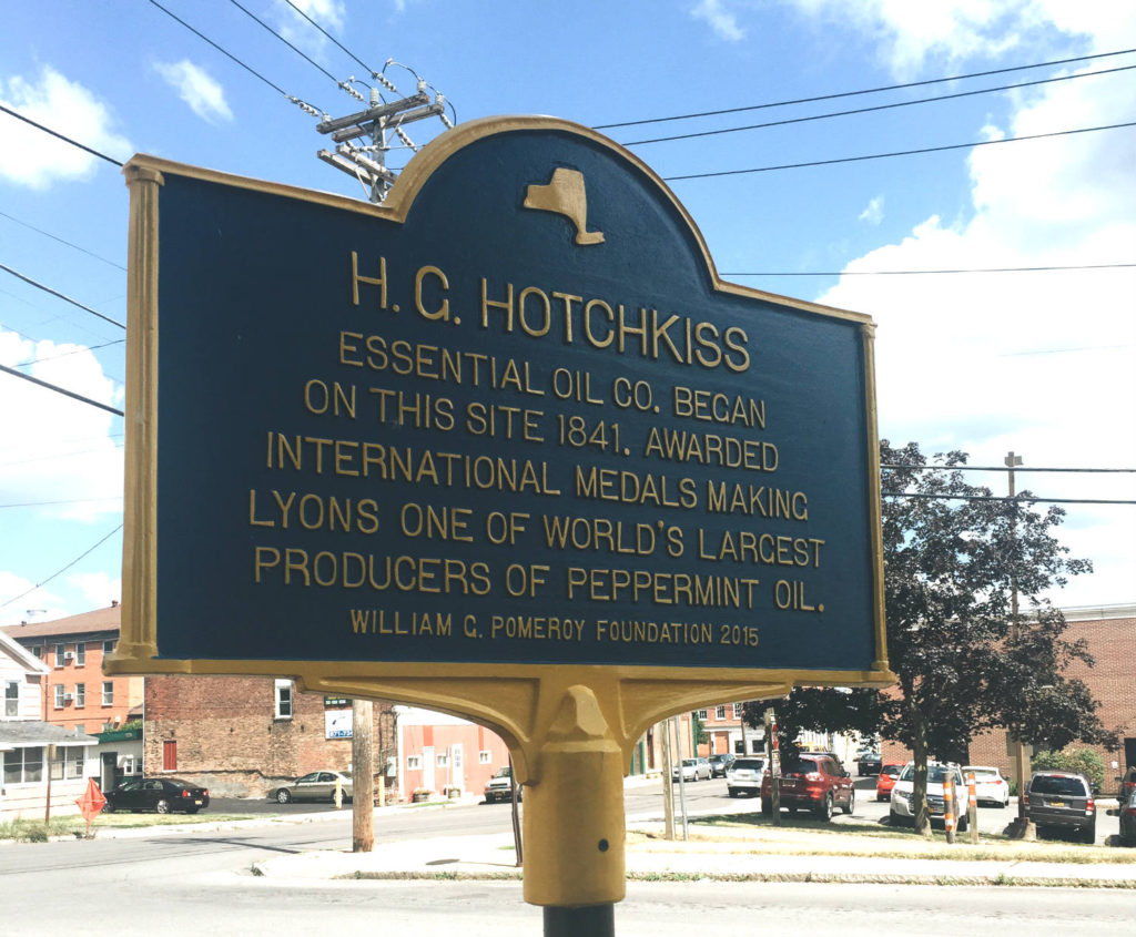 Hotchkiss Peppermint Museum in Lyons, New York