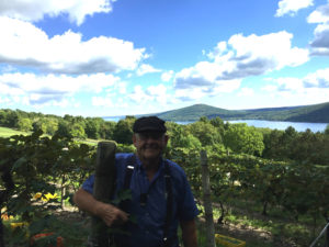 John Brahm in Historic Vineyard in Canandaigua, New York