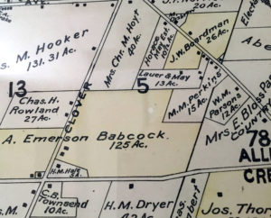 Clover Street Map of Brighton, New York 1902