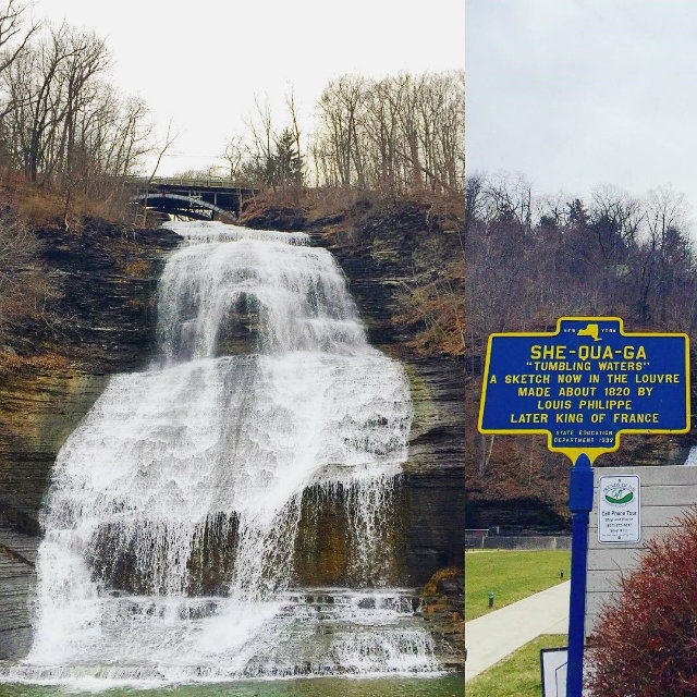 Montour Falls Historical Marker in Montour Falls, New York