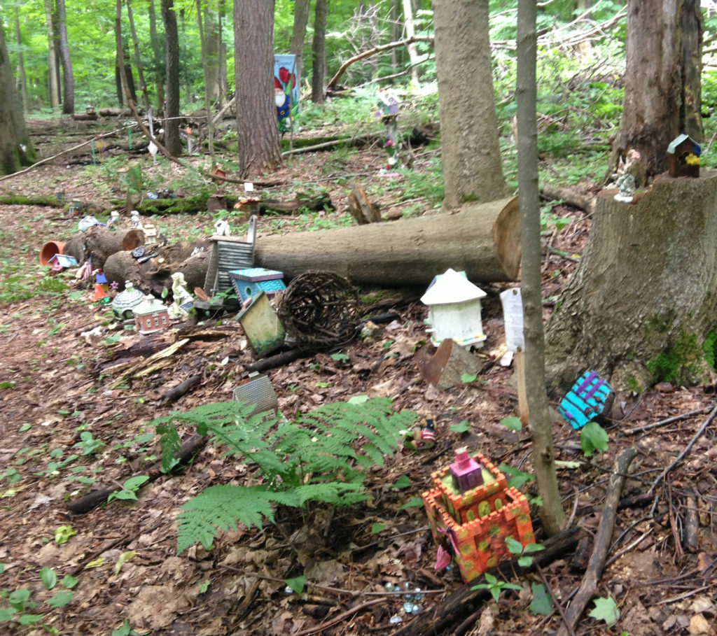 Fairy Trail in Lily Dale, New York