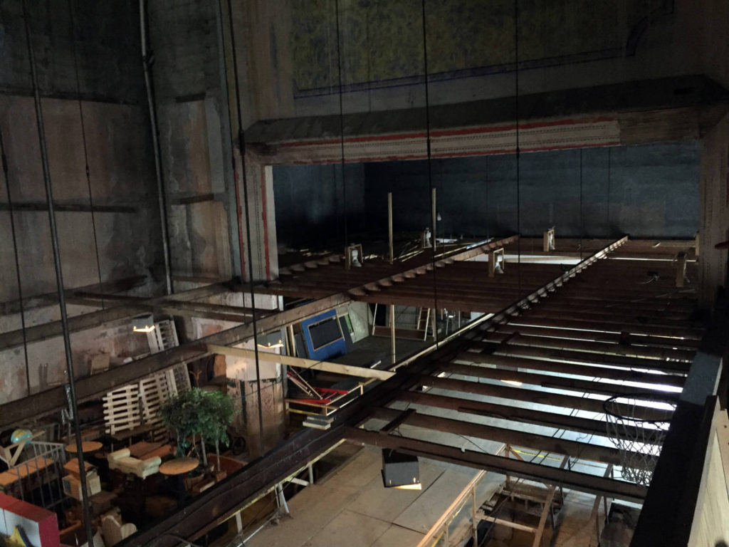 Inside the Sampson Theatre in Penn Yan, New York