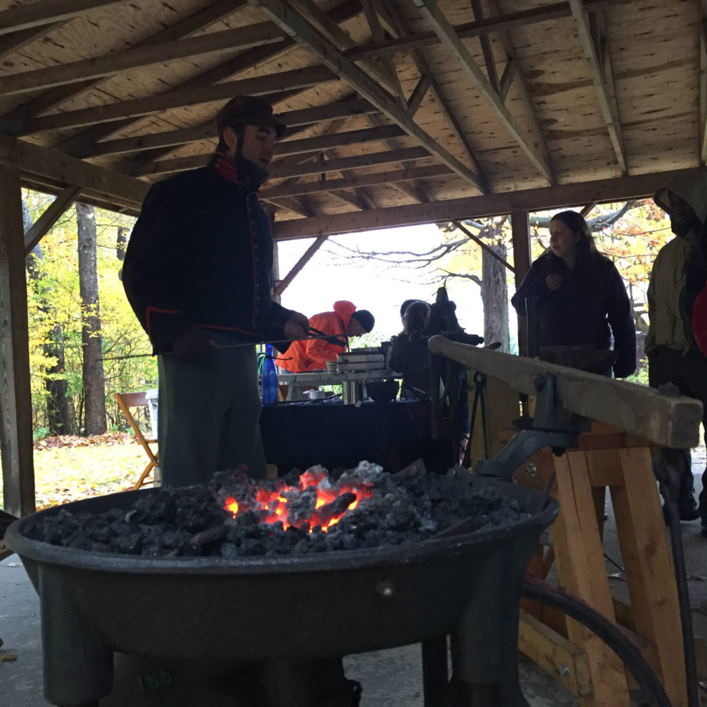 Blacksmith Exhibit at Cumming Nature Center