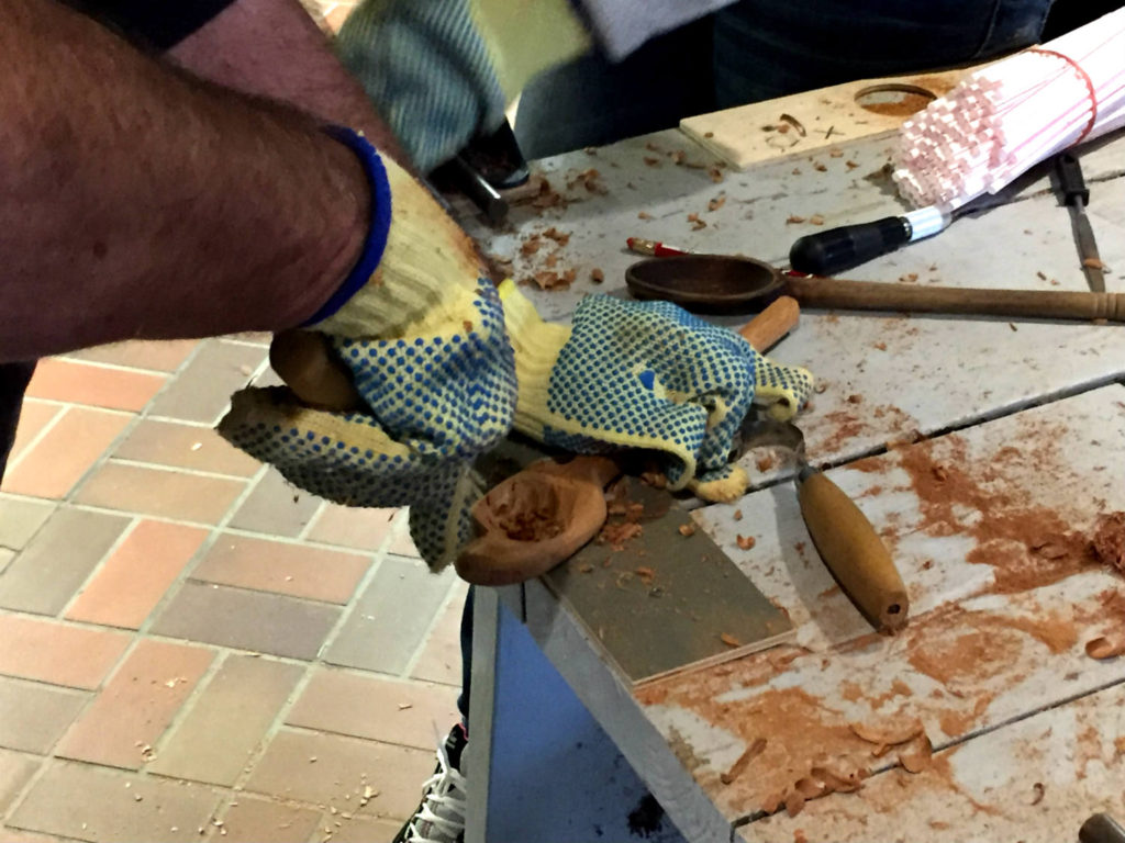 Wood Spoon Carving at Cumming Nature Center