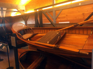 Canoes at the Antique Boat Museum in Clayton, New York