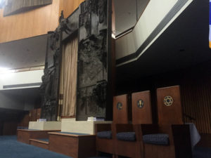 Inside Temple B'rith Kodesh in Brighton, New York