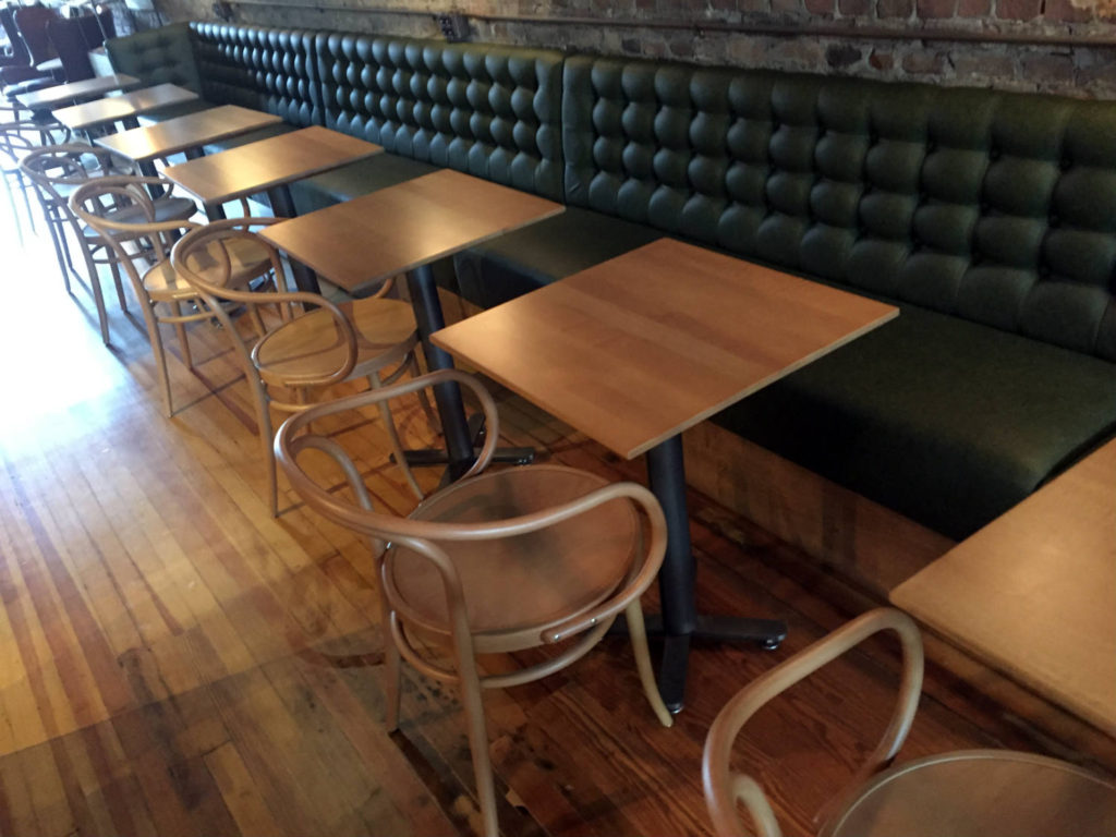 Inside Publick Coffee Bar in Penn Yan, New York