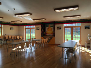 Cafe Area in Namgyal Monastery; Ithaca, NY