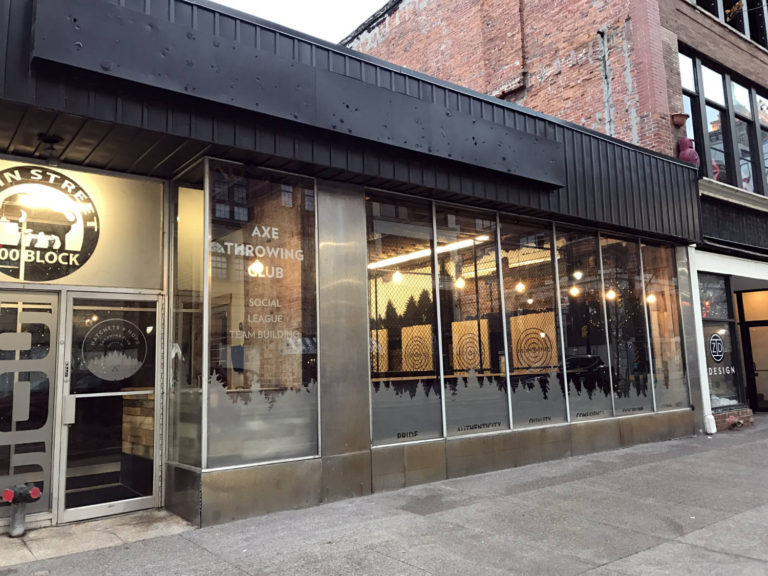 Throwin' Axes at "Hatchets and Hops" in Buffalo Exploring Upstate