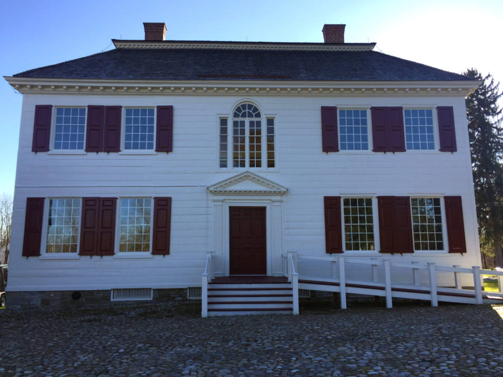 Johnson Hall Mansion in Johnstown, New York