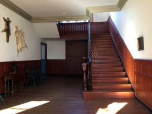 Staircase Inside the Johnson Hall State Historic Site in Johnstown, New York