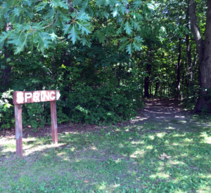 Baptism Spring at Shrine to Kateri Tekakwitha in Fonda, New York