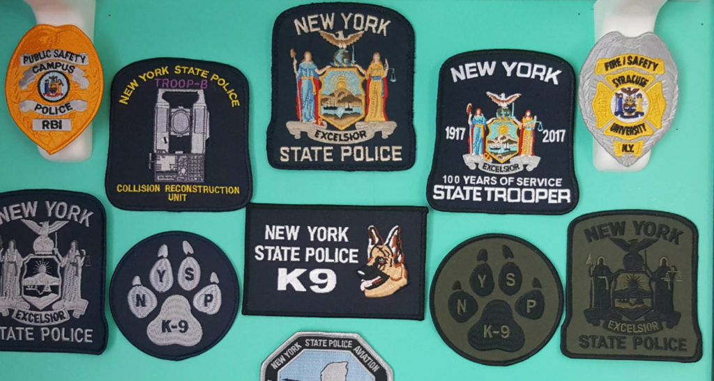 New York State Police Patches