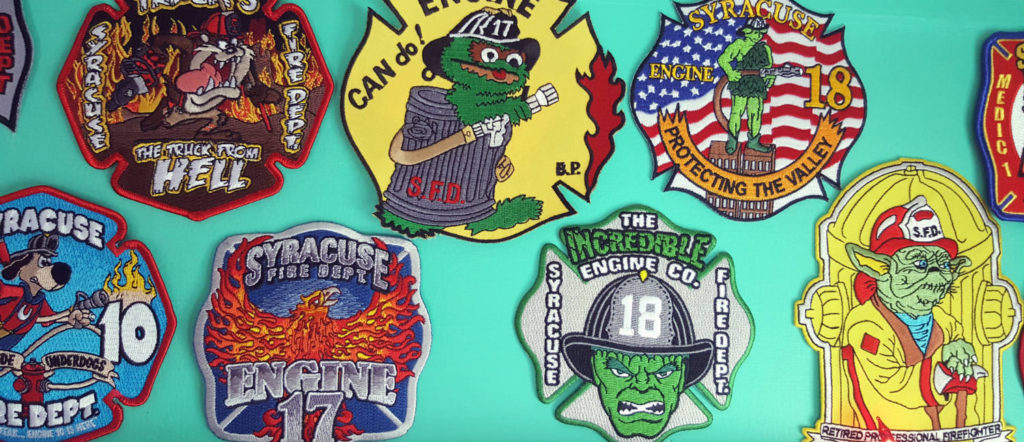 Syracuse Fire Department Patches