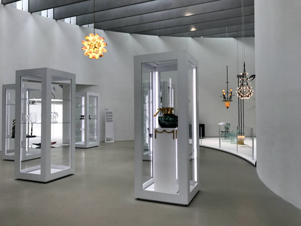 Exhibit in the Corning Museum of Glass