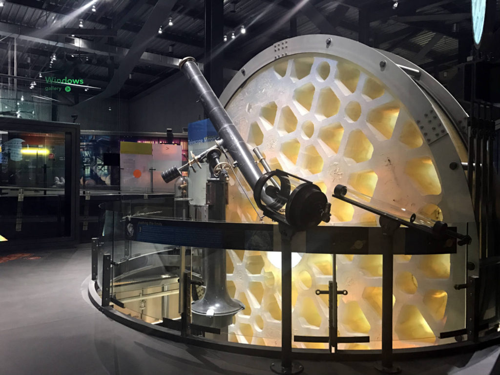 Telescope Exhibit at Corning Museum of Glass