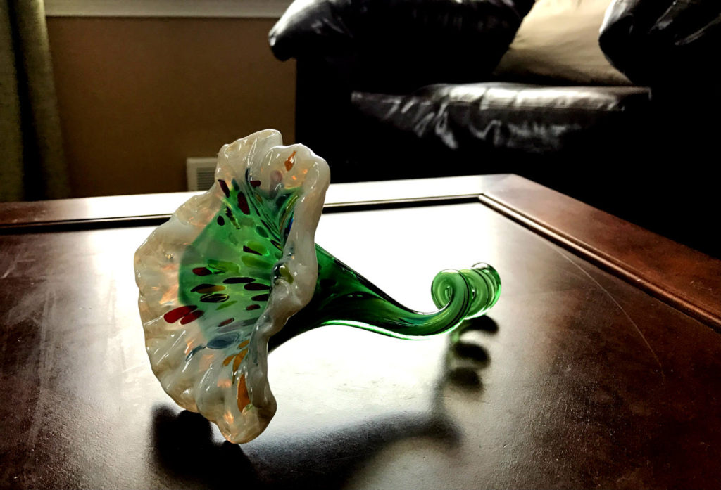 Chris Clemens Handmade Glass Flower