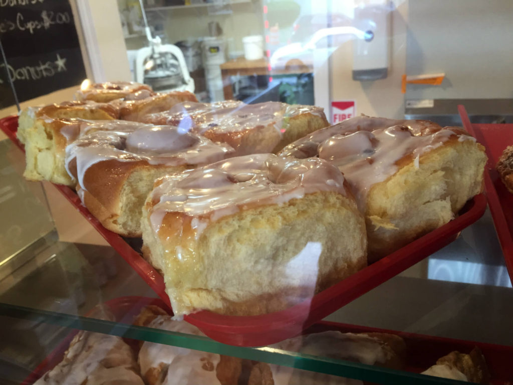 Sticky Buns at Daddy's Donuts in Middletown, New York