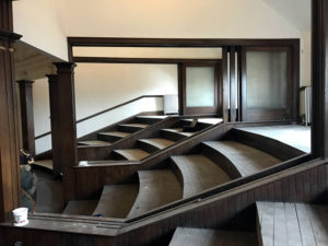 Second Floor Balcony at the Porter Hall Karpeles Manuscript Museum in Buffalo, New York