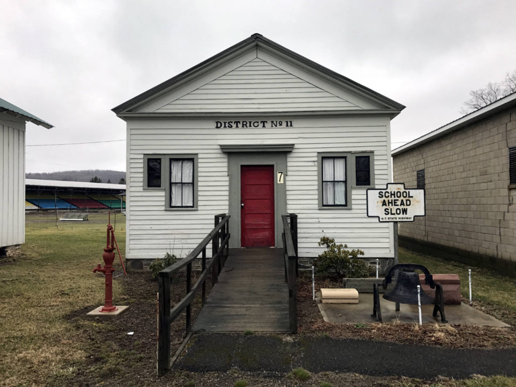 Old Schoolhouse in Bath, New York