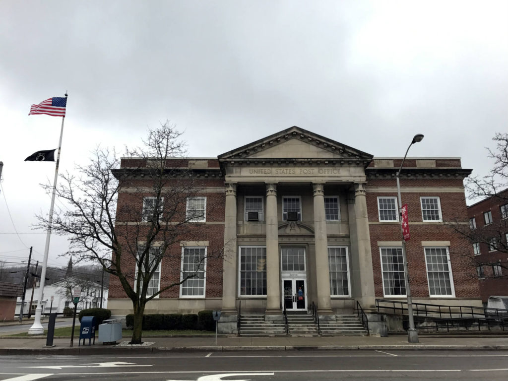 Post Office in Bath, New York