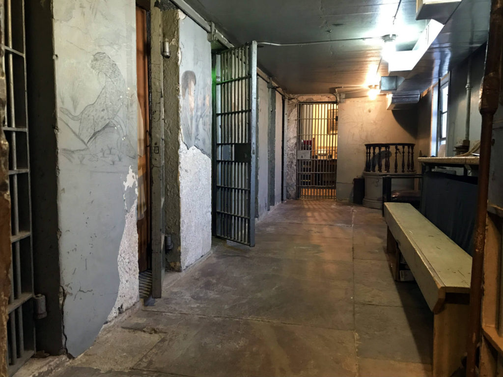 Cells in the Former Wayne County Jail in Lyons, New York