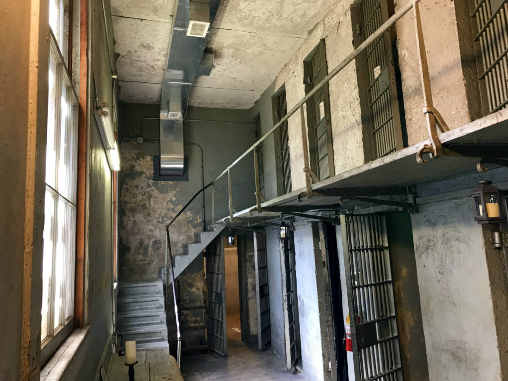 Cells in the Former Wayne County Jail in Lyons, New York
